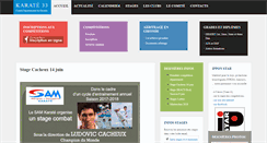 Desktop Screenshot of karate33.com